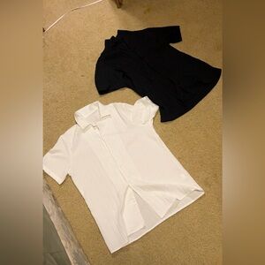 4 Piece Set of short sleeve button ups